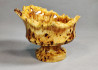 Handmade Wooden Candy Bowl Poplar Burl Wood